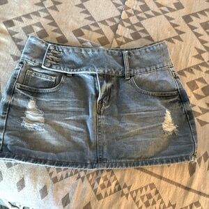 Adorable Jean mini skirt!